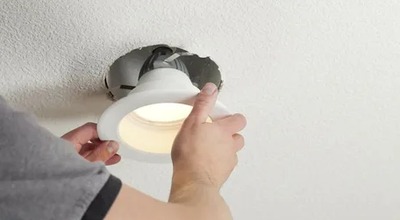 Монтаж светильников