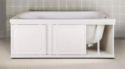Установка экрана под ванну